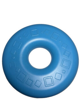 Fisher Price Giant Rock- A-Stack Blue Ring Square Print Replacement Ring Toy